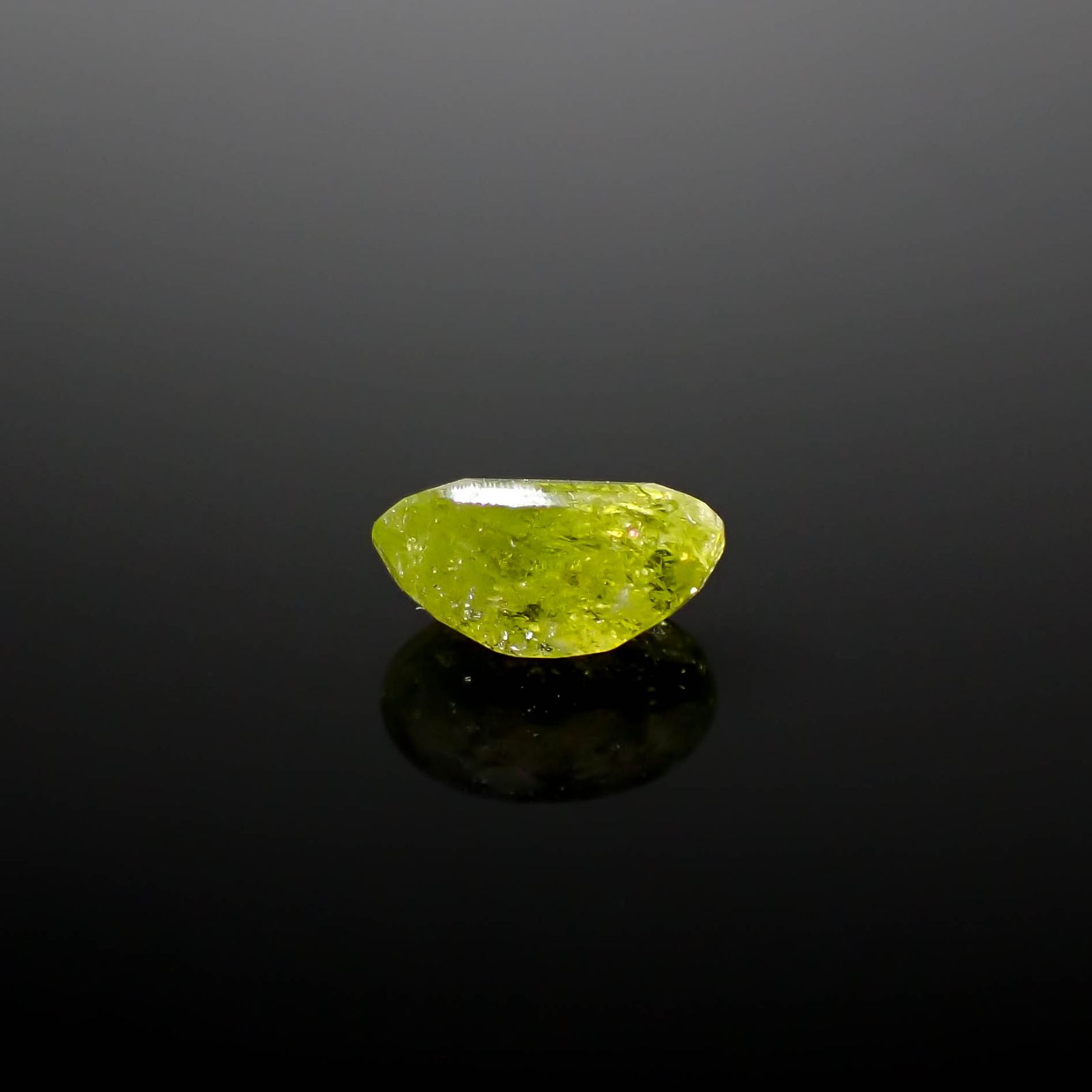 イリデッセンスクロムトルマリン ケニア産 1.66ct[240928935]9.3x5.8mm前後