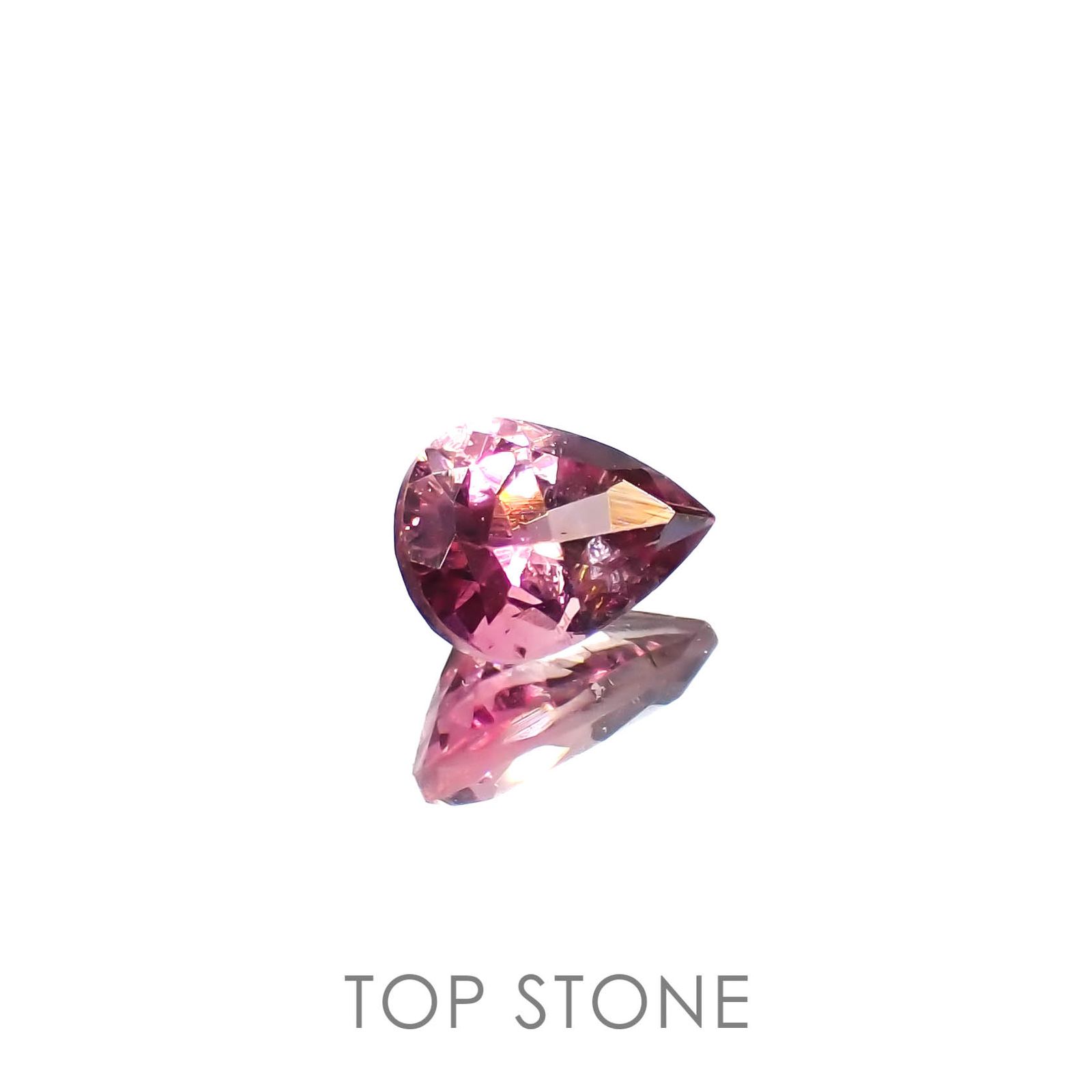 ピンクトルマリン ブラジル産 0.71ct[230220390]7.1x5.1mm前後