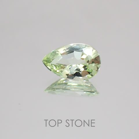 ミントガーネット(宝石名グリーン グロッシュラー・ガーネット)タンザニア・メレラニ鉱山産 1.10ct 識別済[220717128]8.6x5.8mm前後