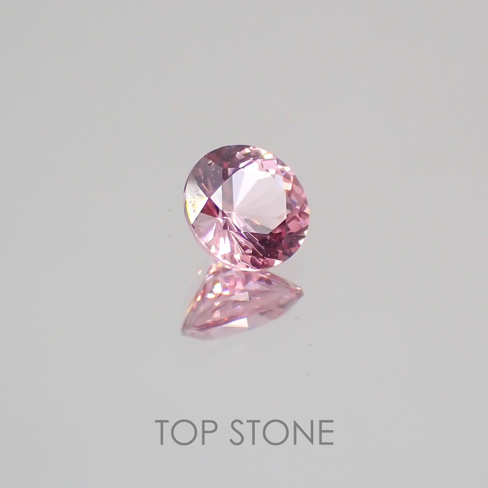 ホットピンクスピネル ビルマ産 ルース 0.3ct[210610008]4×4mm前後