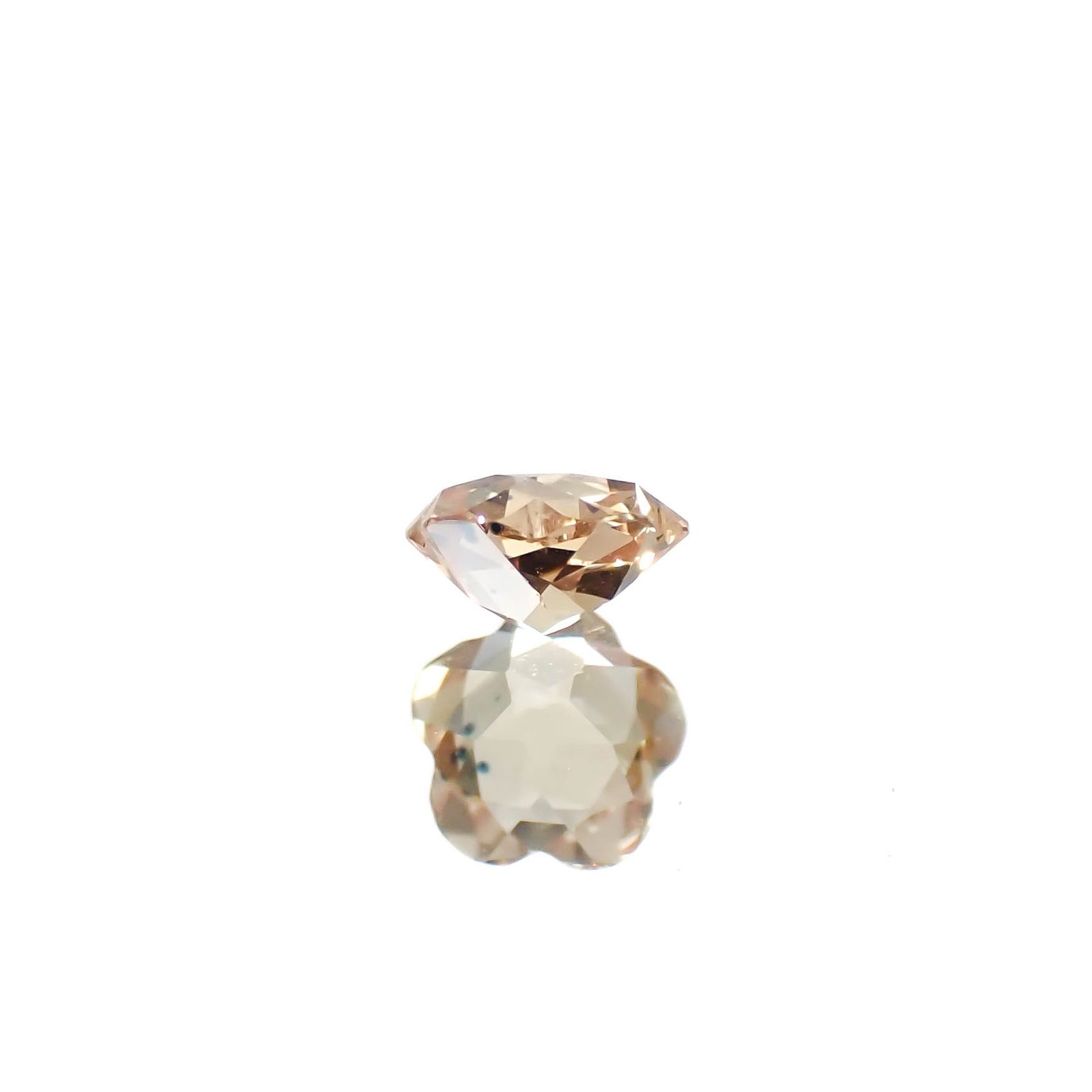 ◇カスタム・フラワーカット◇ファンシーカラーサファイア スリランカ/マダガスカル産 0.23ct [250329994]3.8x3.8mm前後