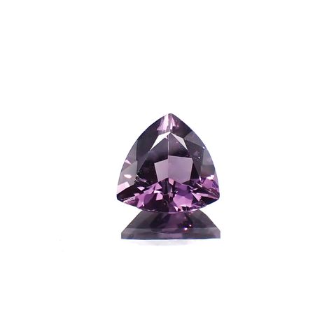 パープルスピネル(宝石名スピネル)ビルマ/マダガスカル産 1.37ct 識別済[250220603]7.4x7.3mm前後