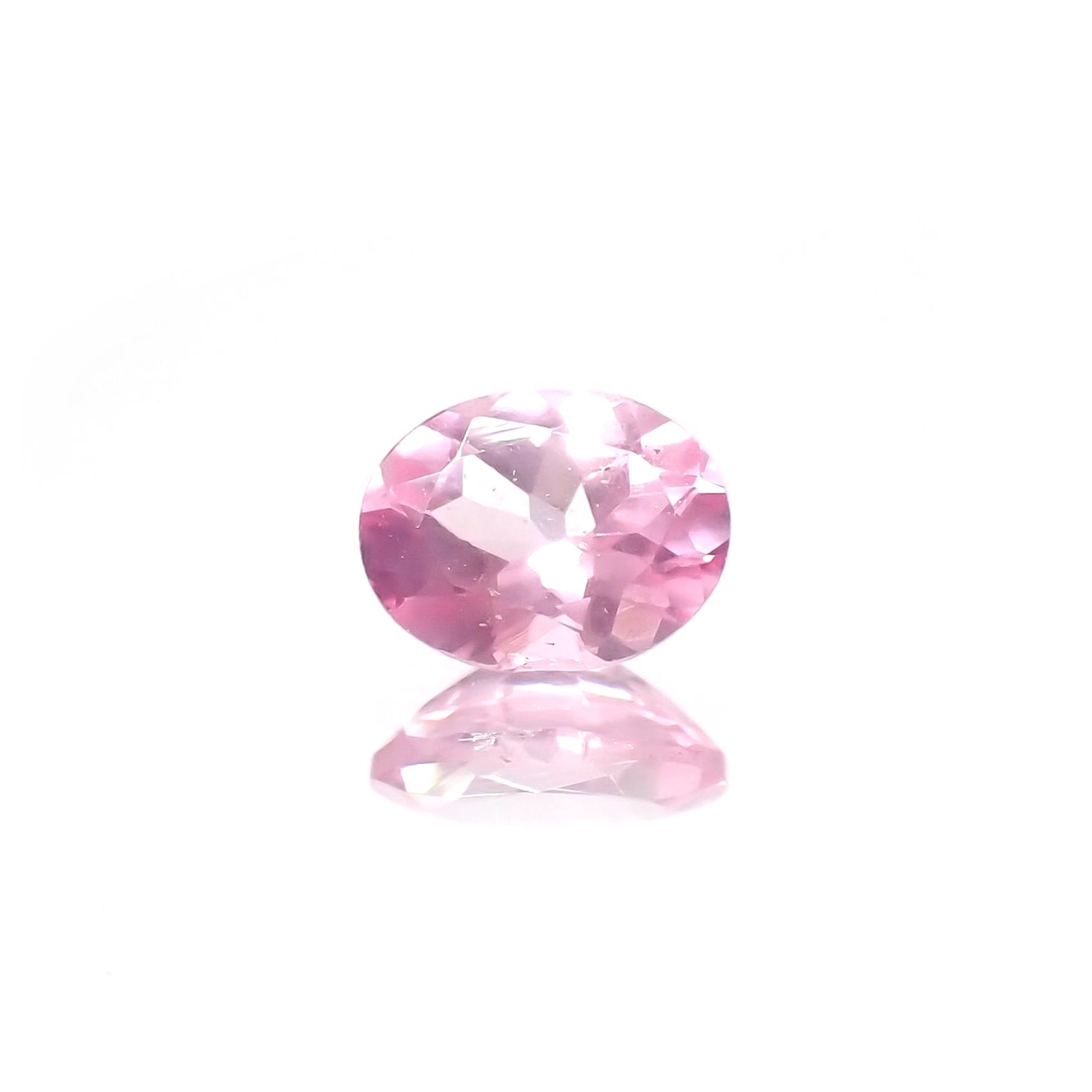 シルキーピンクスピネル タンザニア産 0.40ct [230421567]5x4mm前後