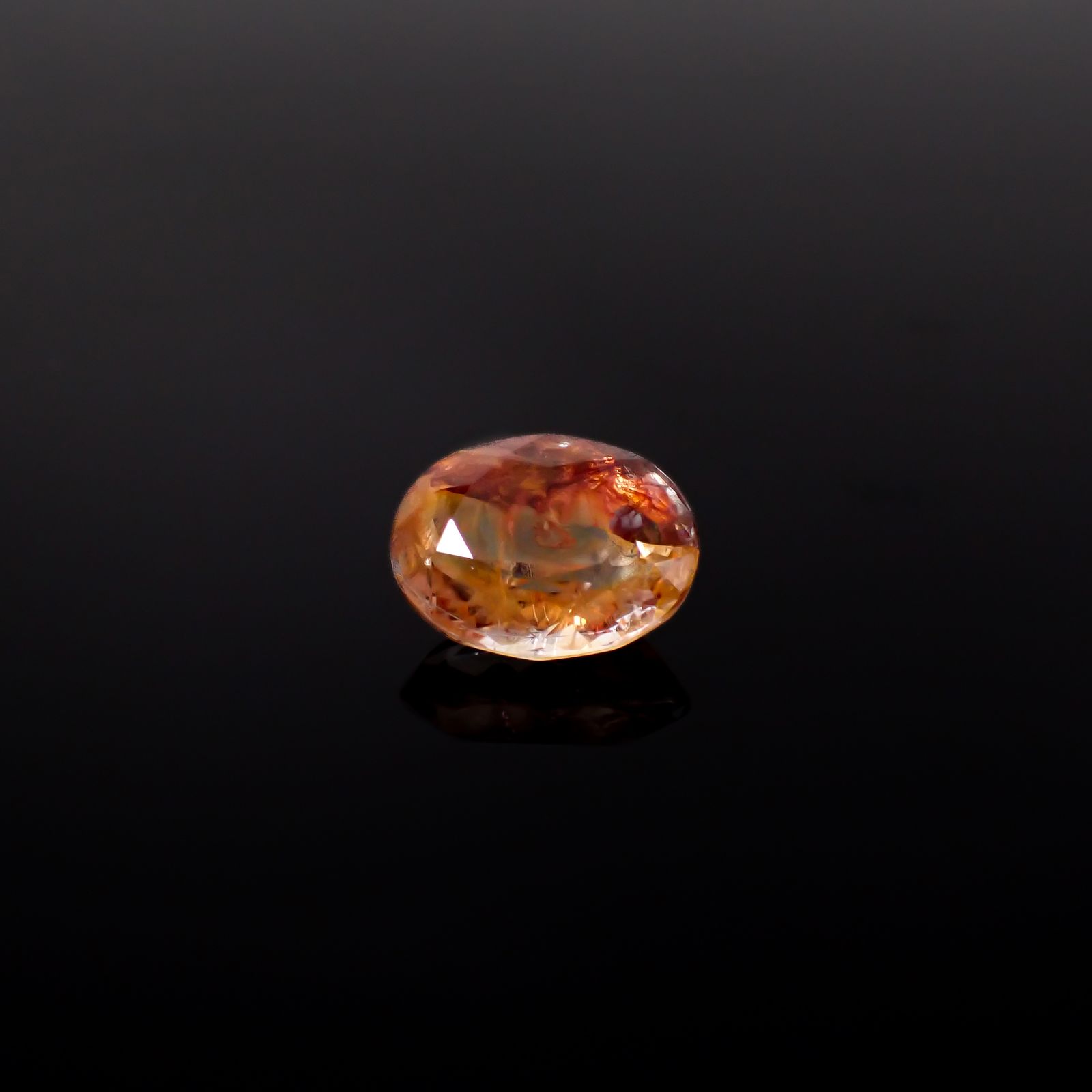 オーロラクォーツ ブラジル産 6.40ct / 14x11.1mm前後 [260331886]