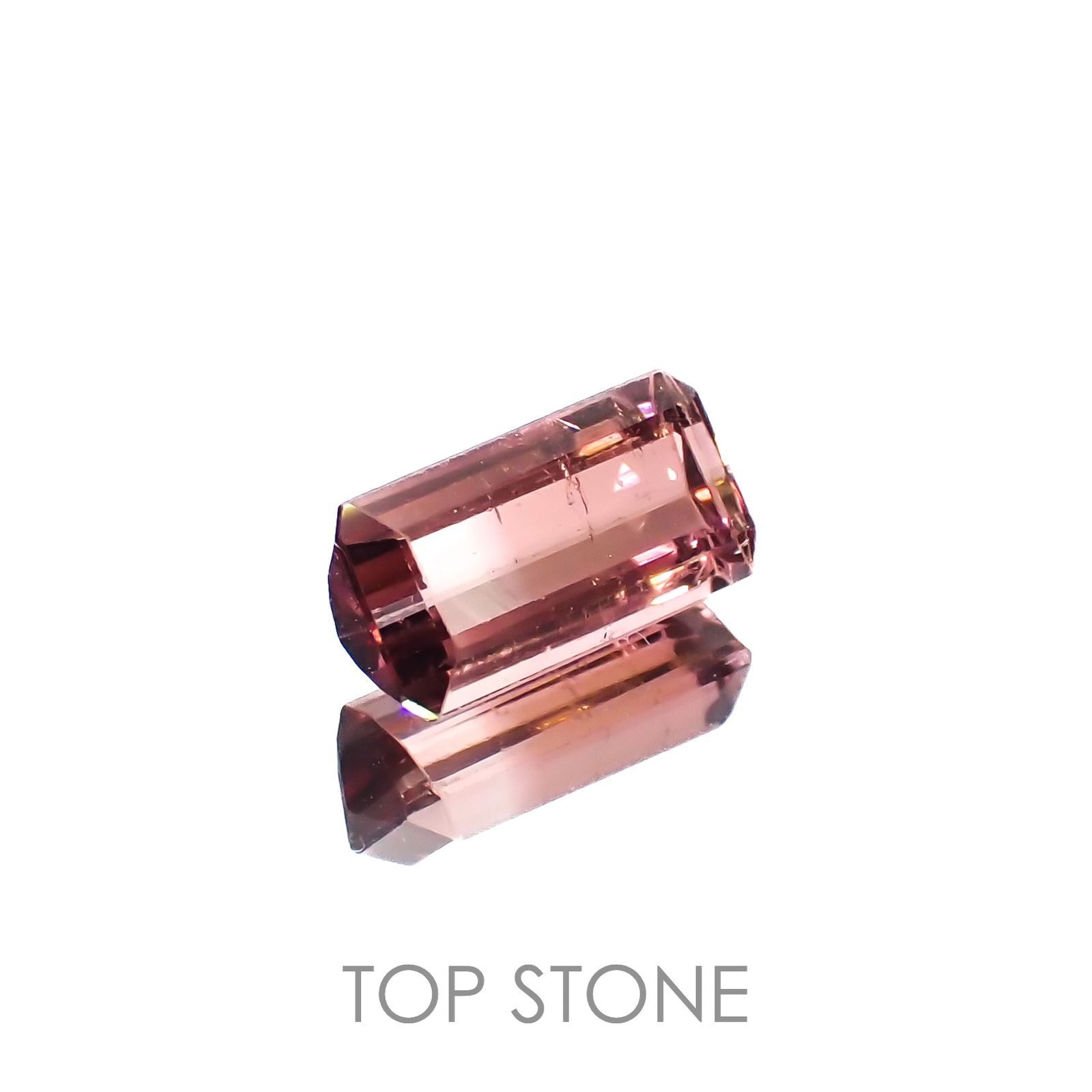 バイカラートルマリン(宝石名トルマリン)アフガニスタン産 1.49ct 識別済[221219558]8.7x4.6mm前後