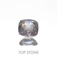 グレースピネル(宝石名スピネル)ビルマ/マダガスカル産 0.77ct 識別済[220817560]5.7x5.1mm前後