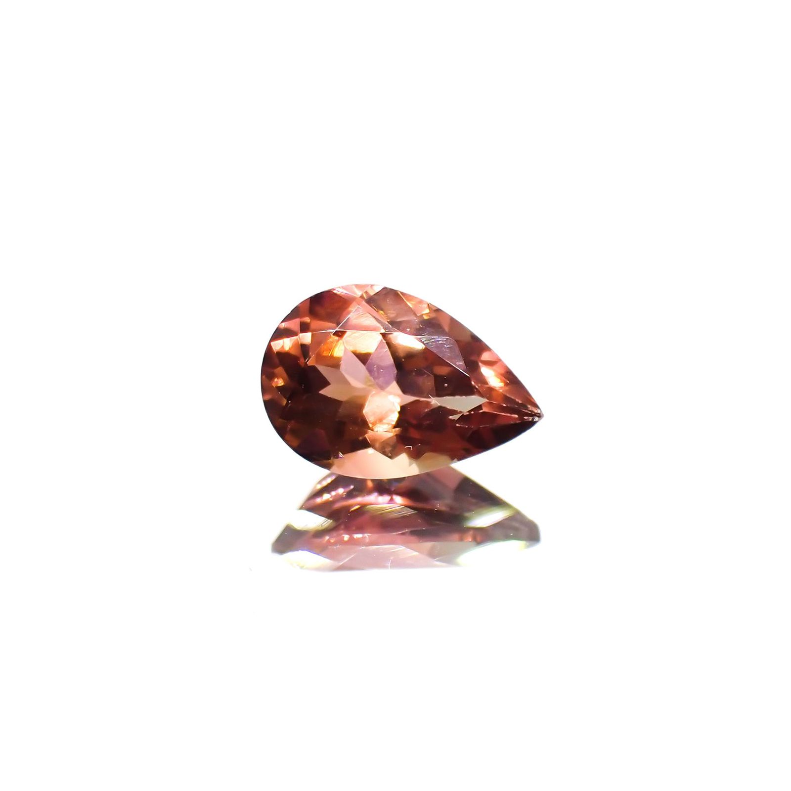 天然石　パーティカラートルマリン トルマリン パーティーカラードトルマリン 2.8ct 原石