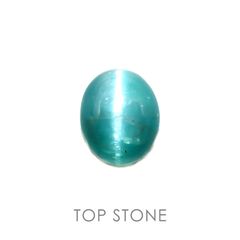 アパタイトキャッツアイ(宝石名アパタイト) マダガスカル産 4.62ct 識別済[20063170]8.1×10.1mm前後