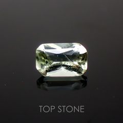 ライムヘルデライト(宝石名ヘルデライト) ブラジル産 0.362ct ソ付(彩珠)[20129055]5.4×3.4mm前後