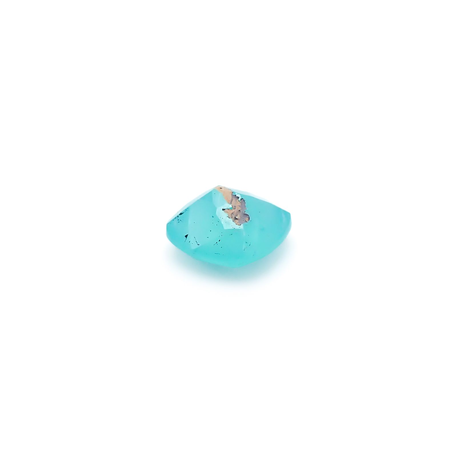 ブルースミソナイト ナミビア産 1.89ct / 6.9x6.8mm前後 [260331916]