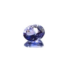 タンザナイト(宝石名タンザナイト) タンザニア産 1.75ct 識別済[210711837]8.2×6.5mm前後