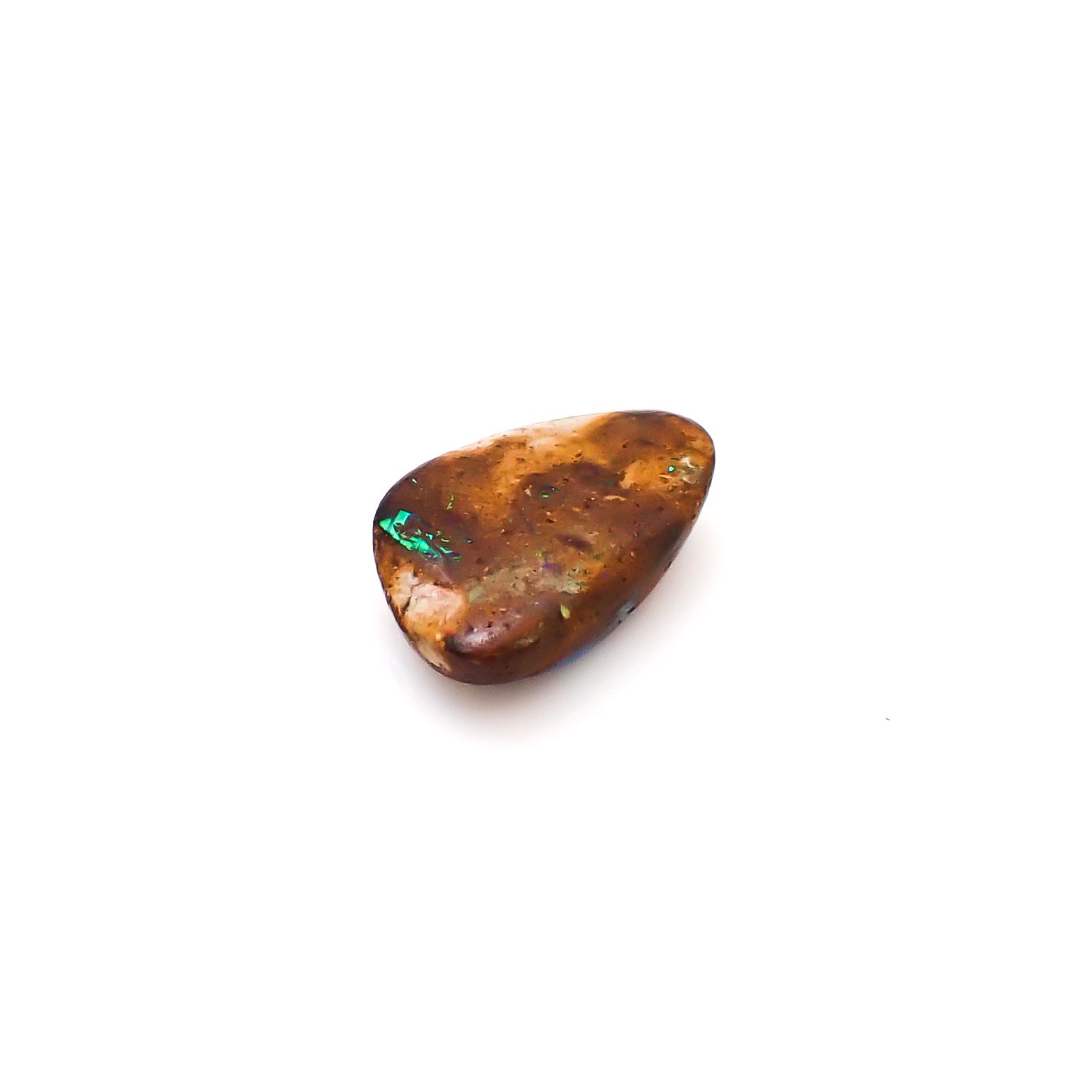 ボルダーオパール オーストラリア産 0.58ct / 7.3x4.9mm前後 [260933076]