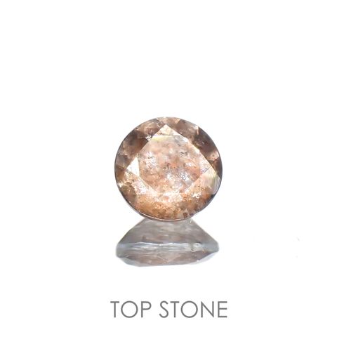 アベンチュリンアクアマリン ナイジェリア産 0.50ct[221018369]5.2x5.2mm前後
