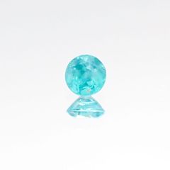 パライバトルマリン(宝石名トルマリン/別名パライバ・トルマリン) ブラジル産 0.070ct ソ付(宝貴協)[20096268]2.6×2.6mm前後