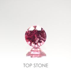 ホットピンクスピネル タンザニア産 ルース 0.35ct[210812587]4.2×4.2mm前後