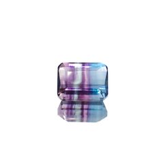 パーティカラーフローライト ブラジル産 3.28ct[230421751]9x7mm前後