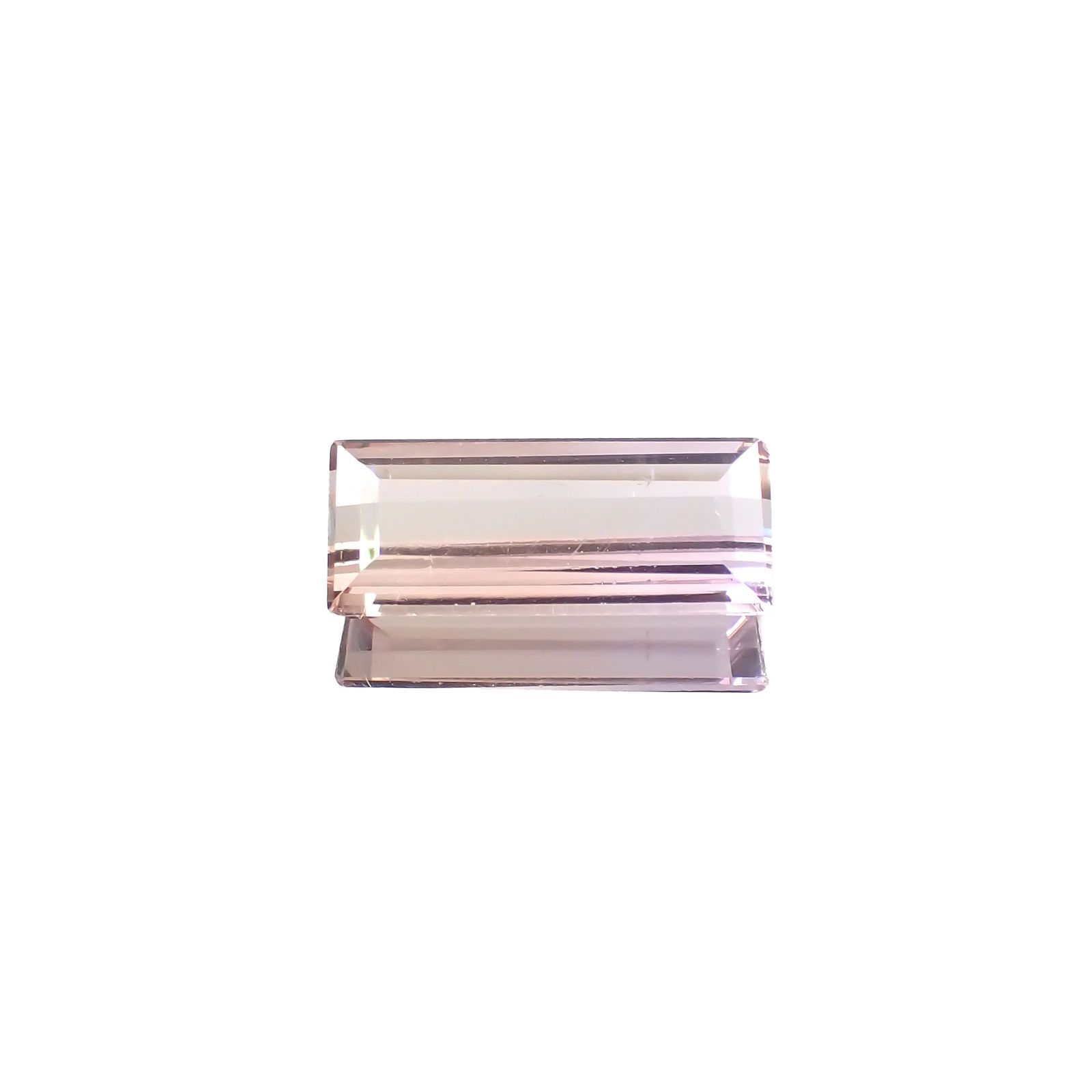 バイカラートパーズ ブラジル産 1.12ct / 10.1x4.2mm前後 [231023708]