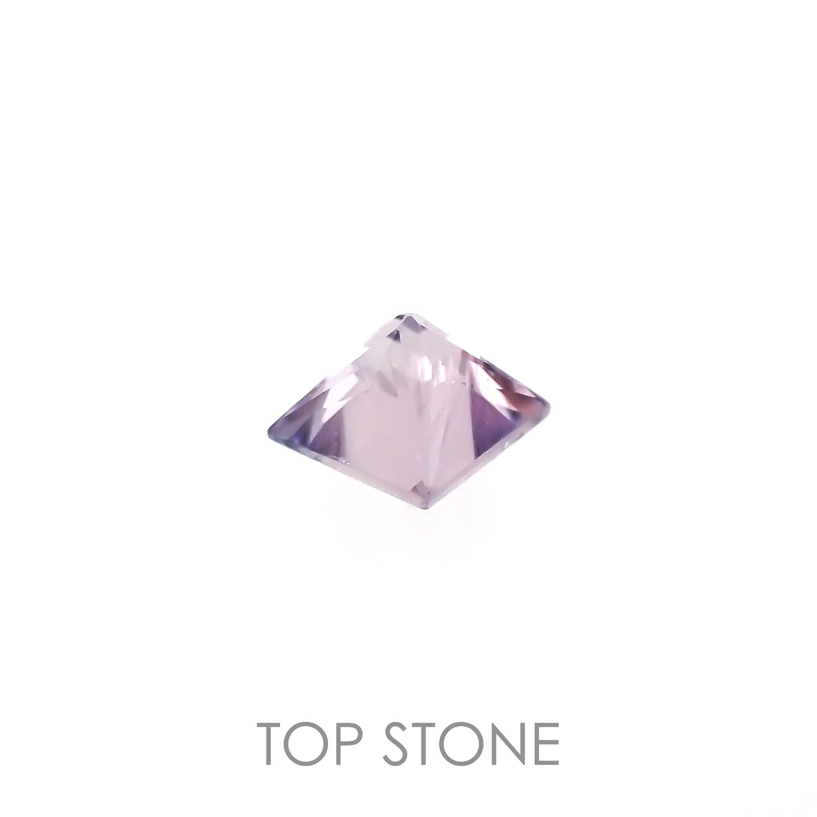 ◇プリンセスカット◇アイスラベンダーサファイア(宝石名サファイア)東アフリカ産 0.12ct 識別済[230120240]2.5x2.5mm前後