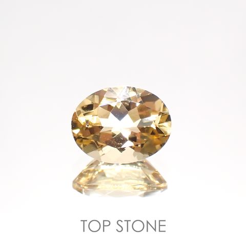 イエローベリル(宝石名イエロー・ベリル)ブラジル産 1.15ct 識別済[211113656]8x6.1mm前後