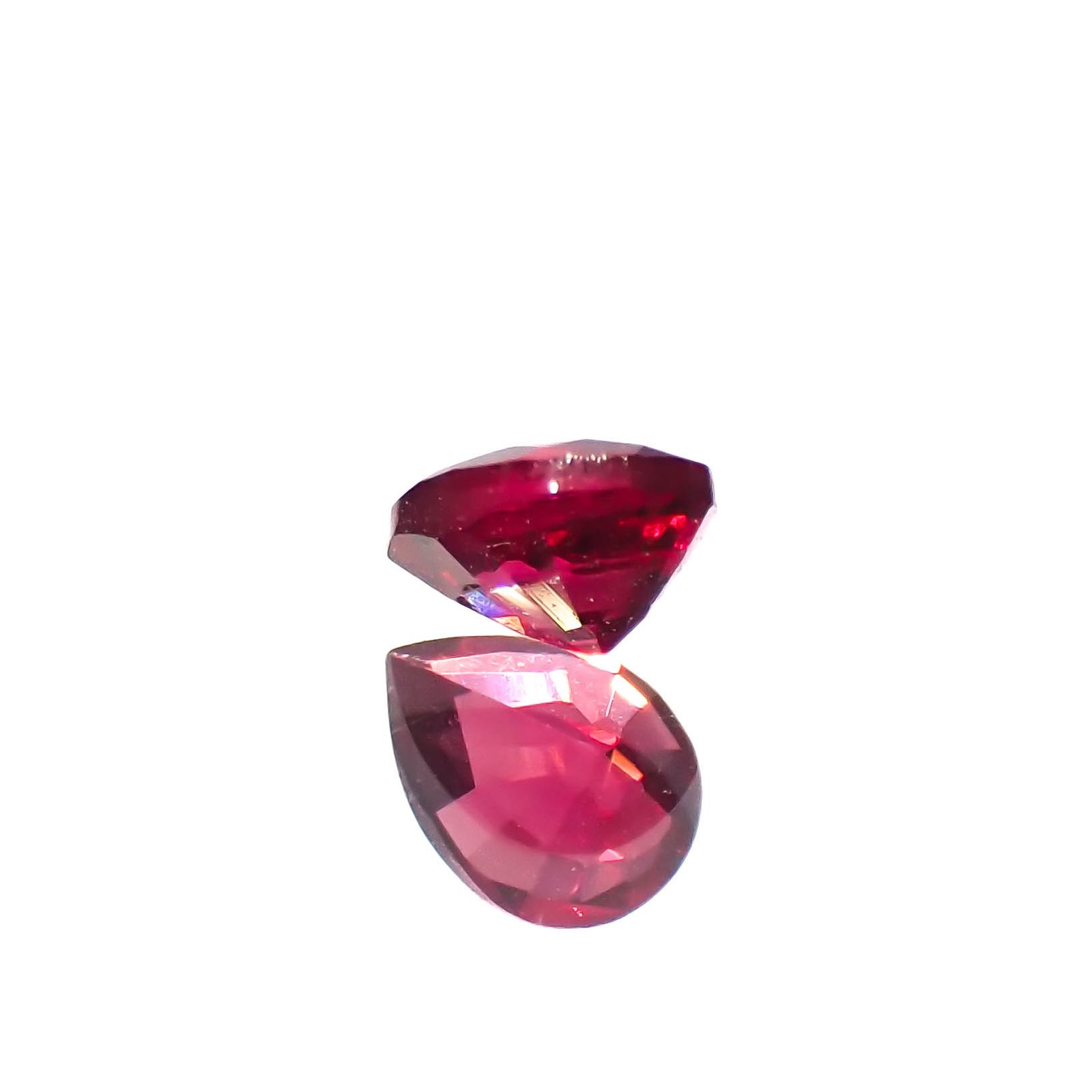 レッドスピネル ビルマ産 0.19ct[230722606]4x3mm前後
