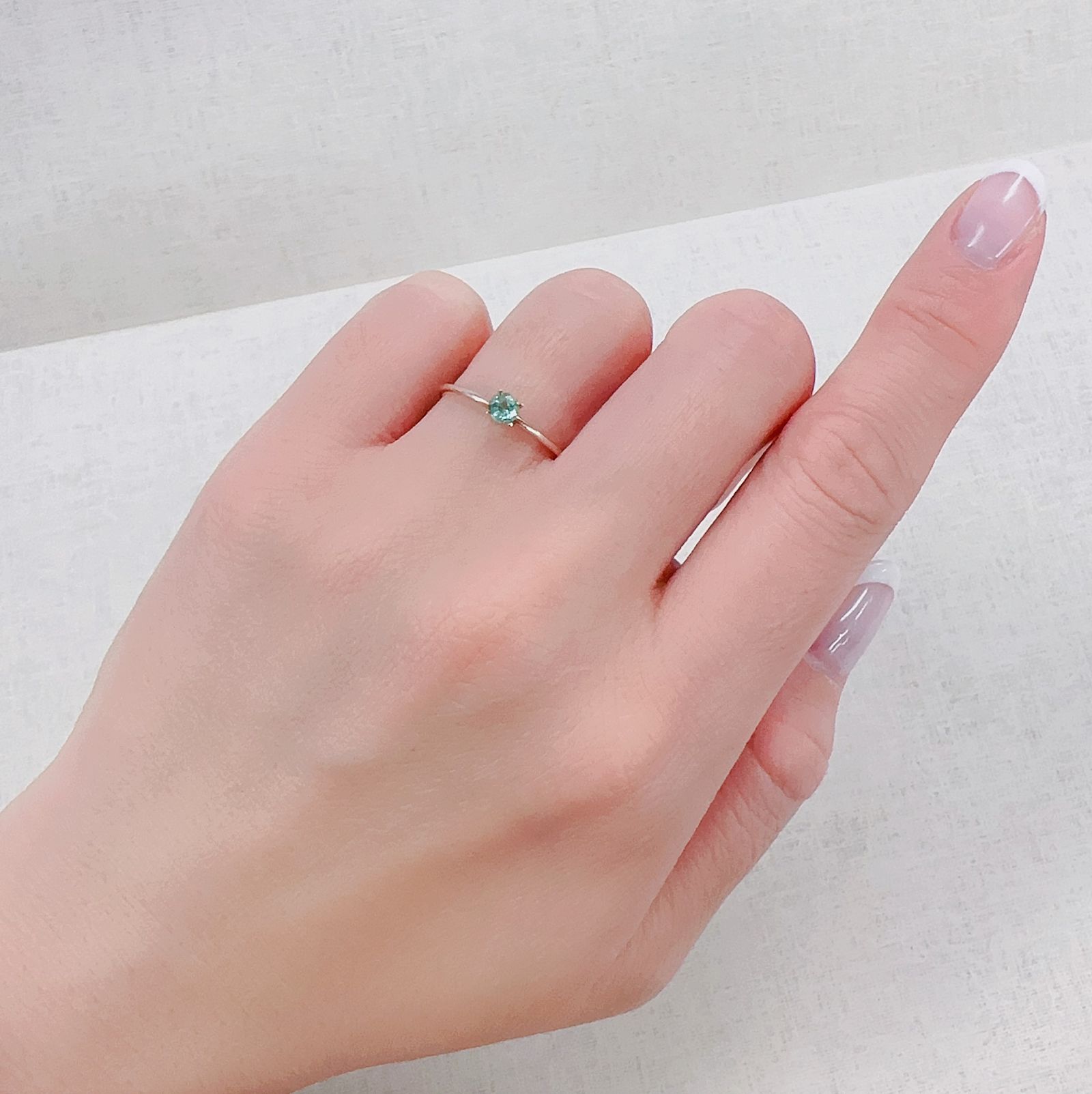 パステルカラーエメラルド コロンビア産 0.15ct[230421731]3.4x3.4mm前後