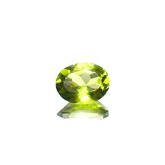 リリーパッドペリドット アメリカ・アリゾナ州産 2.03ct[231224601]8.9x7mm前後