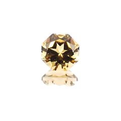 ◇オクタゴンカット◇イエロートルマリン SA(宝石名トルマリン)ブラジル産 0.57ct 識別済[231124203]5x5mm前後