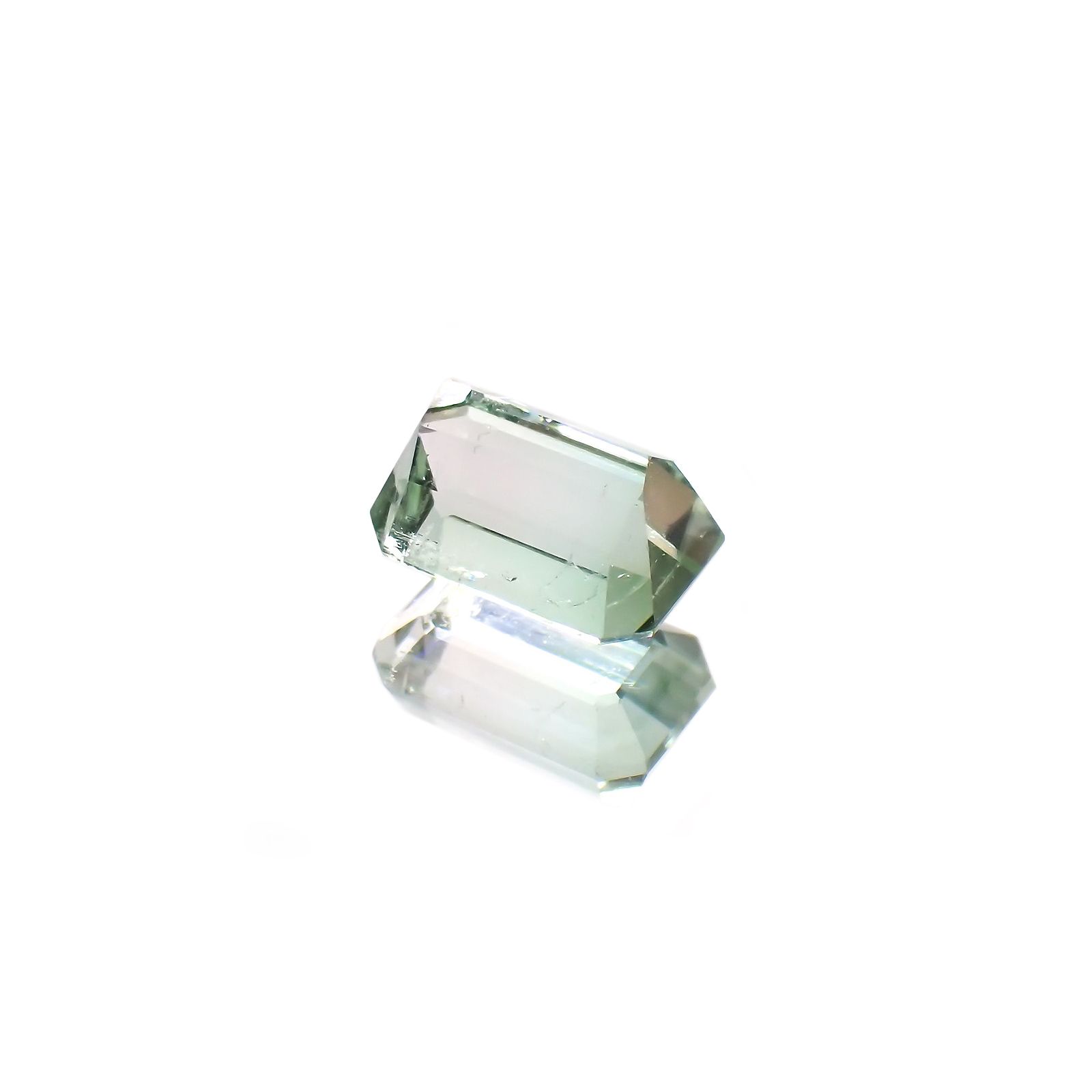パステルカラートルマリン アフガニスタン産 1.39ct [220114263]7.3x4.9mm前後