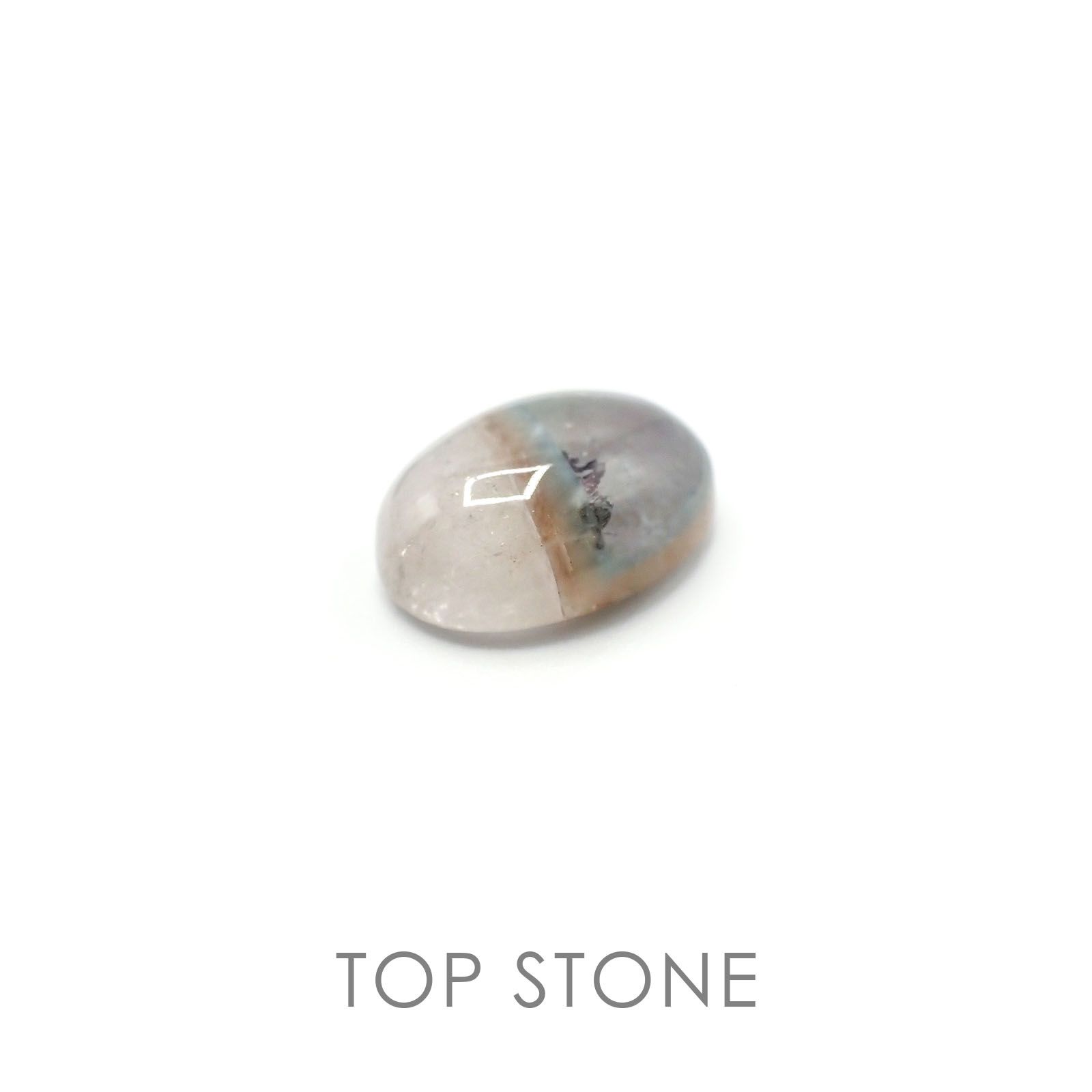 パライバクォーツ ブラジル産 ルース 8.87ct[20095696]15.8×11.9mm前後