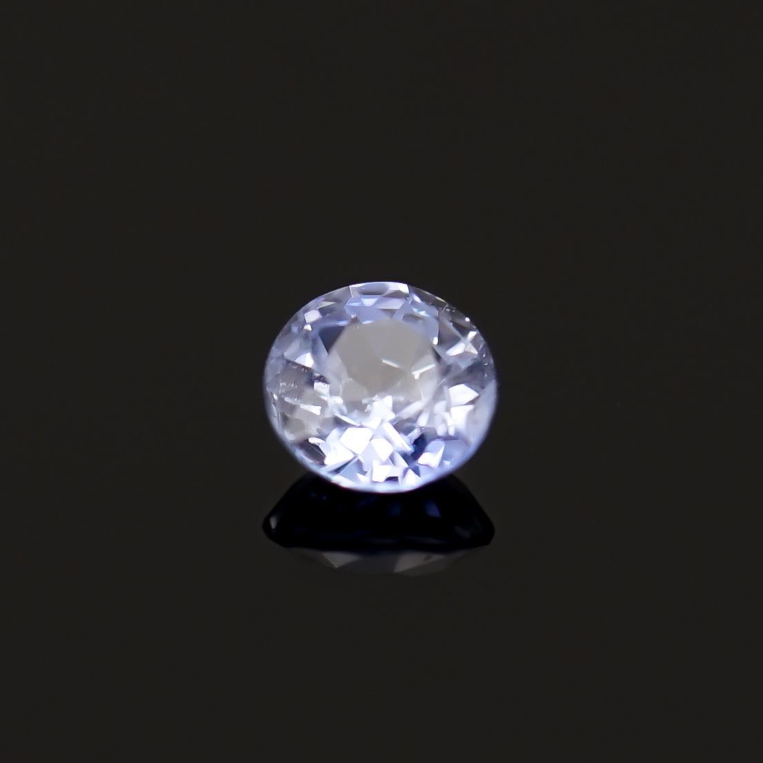 アイスブルーサファイア(宝石名サファイア)スリランカ/マダガスカル産 0.28ct 識別済[230119945]3.8x3.8mm前後