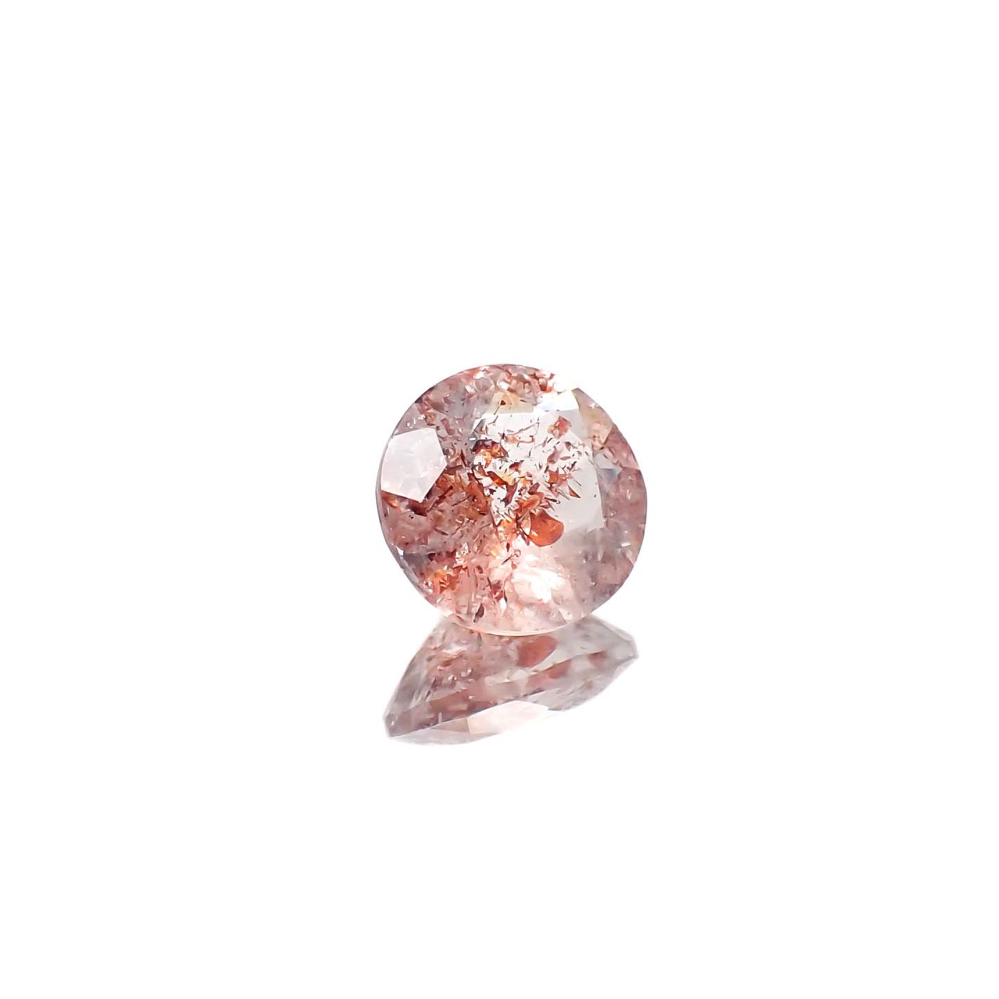 ファイヤークォーツ ナイジェリア産 1.10ct[240326706]7.2x7.2mm前後