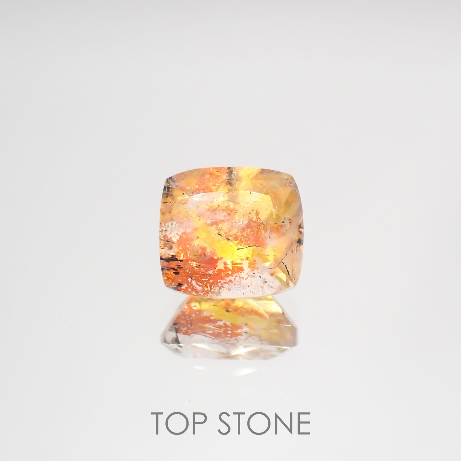 オーロラクォーツ ブラジル・ミナスジェライス産 2.20ct[220114384]8.3x7.6mm前後