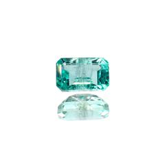 エメラルド(宝石名エメラルド) ザンビア産 識別済 0.57ct / 6x3.9mm前後 [211013002]