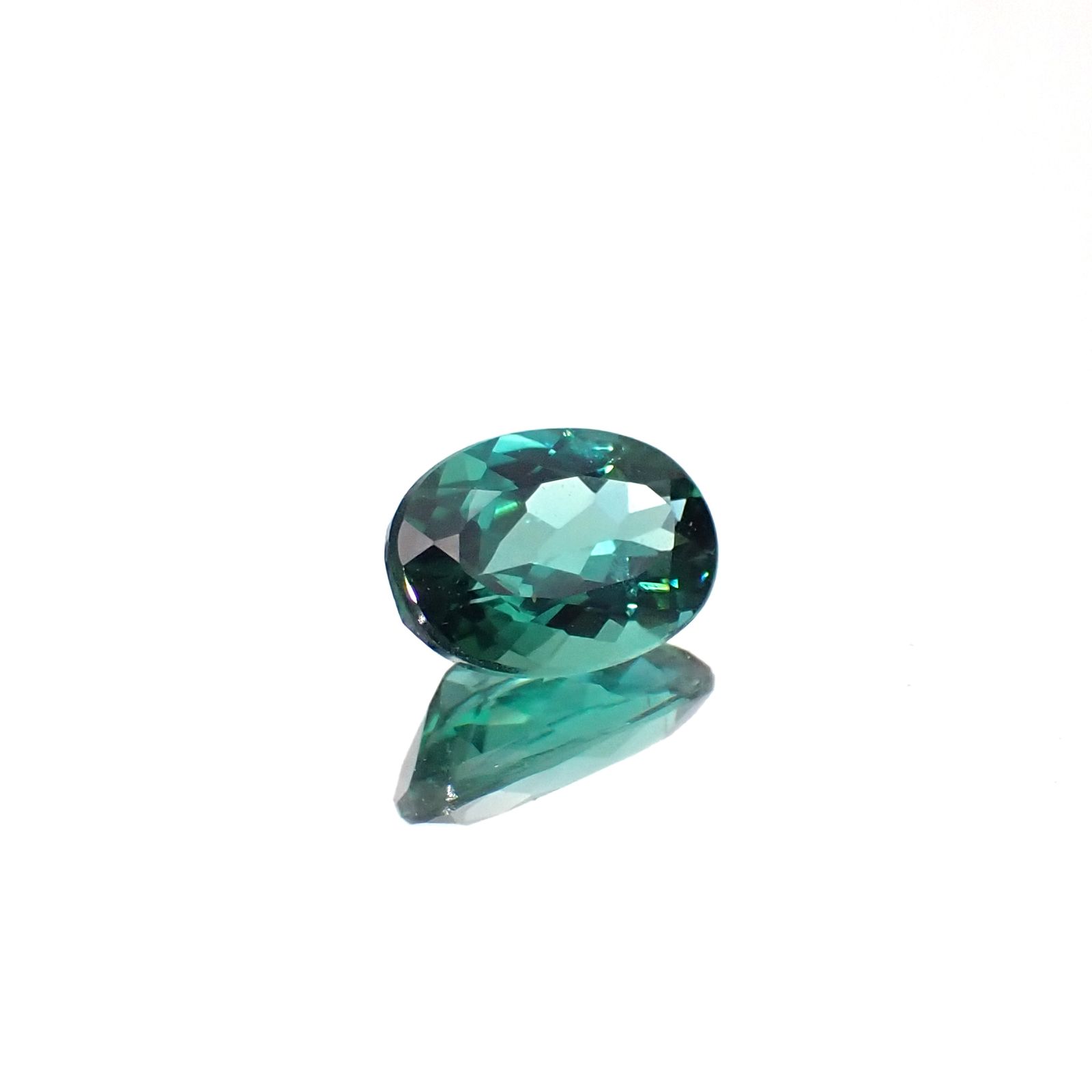 ブルーグリーントルマリン ブラジル産 0.72ct[230923527]7x4.9mm前後