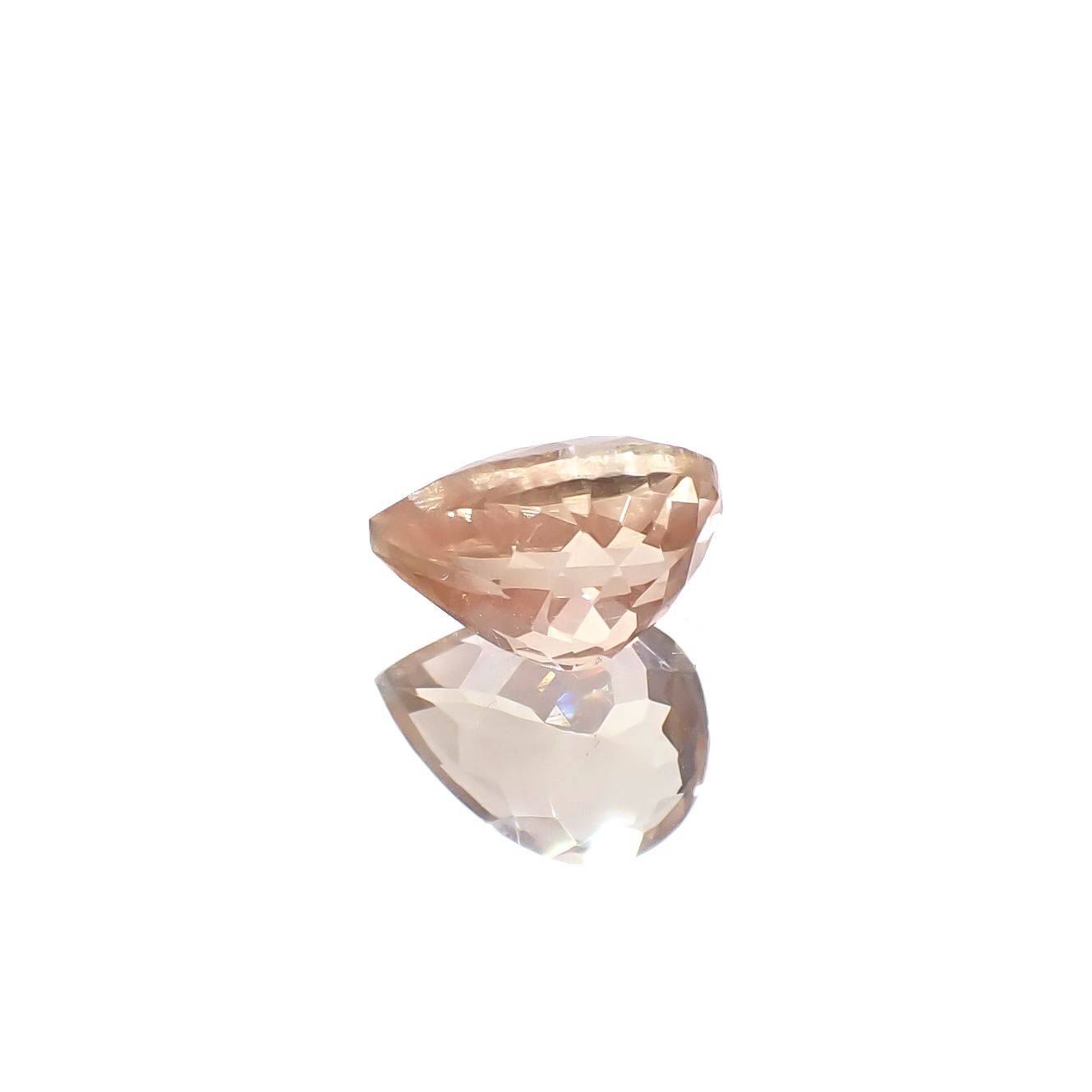 オレゴンサンストーン アメリカ・オレゴン州産 1.29ct[240627879]8.1x6.1mm前後