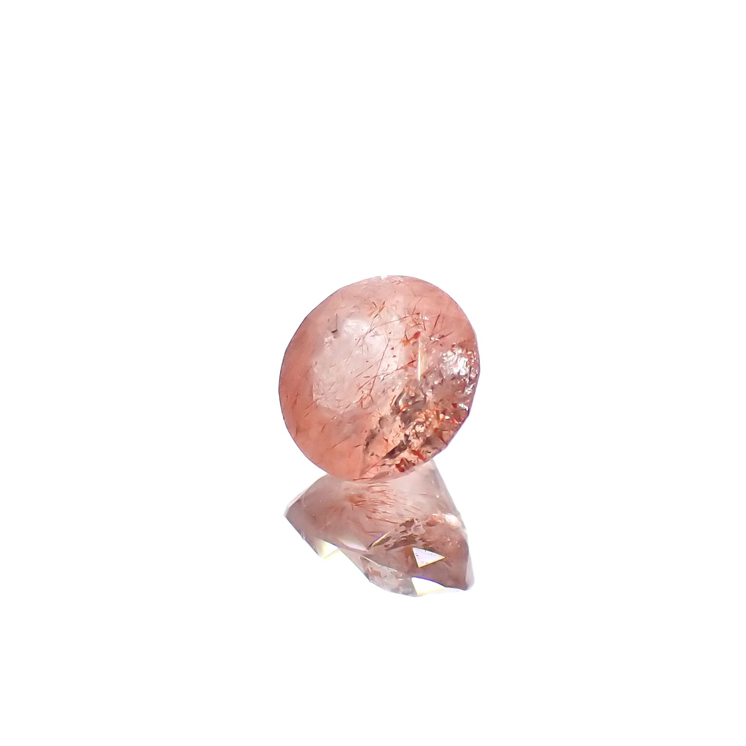 ストロベリークォーツ カザフスタン産 0.75ct[240125498]5.8x5.8mm前後