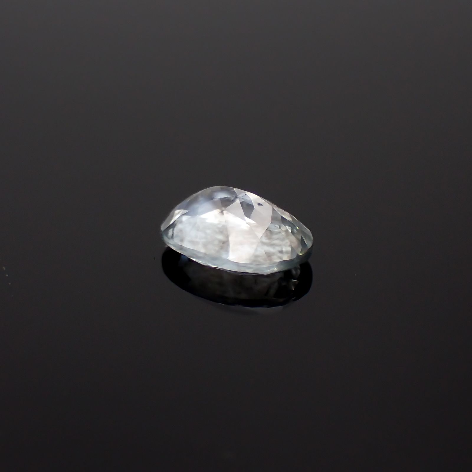 アベンチュリンアクアマリン ナイジェリア産 2.16ct[231224709]10.4x7.4mm前後