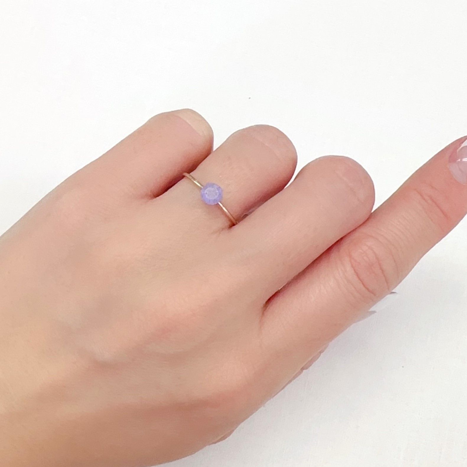 ハックマナイト アフガニスタン産 0.37ct[240125415]4.9x4.9mm前後