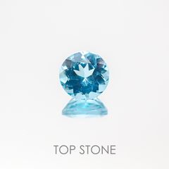 アパタイト(宝石名アパタイト) ブラジル産 0.91ct 識別済[20127946]6×6mm前後