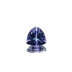 バイカラータンザナイト(宝石名タンザナイト)タンザニア産 1.96ct 識別済[231224811]7.8x7.8mm前後