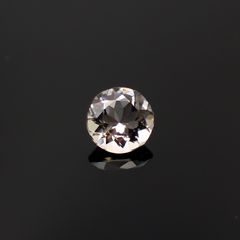 含バリウム・サニディン(宝石名サニディン)ドイツ産 0.61ct 識別済[231224968]5.6x5.6mm前後