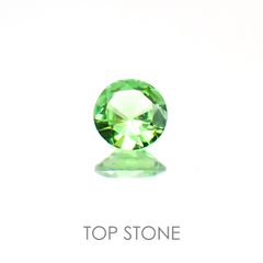 ミントガーネット ケニア産 ルース 0.21ct[20128337]3.9×3.9mm前後