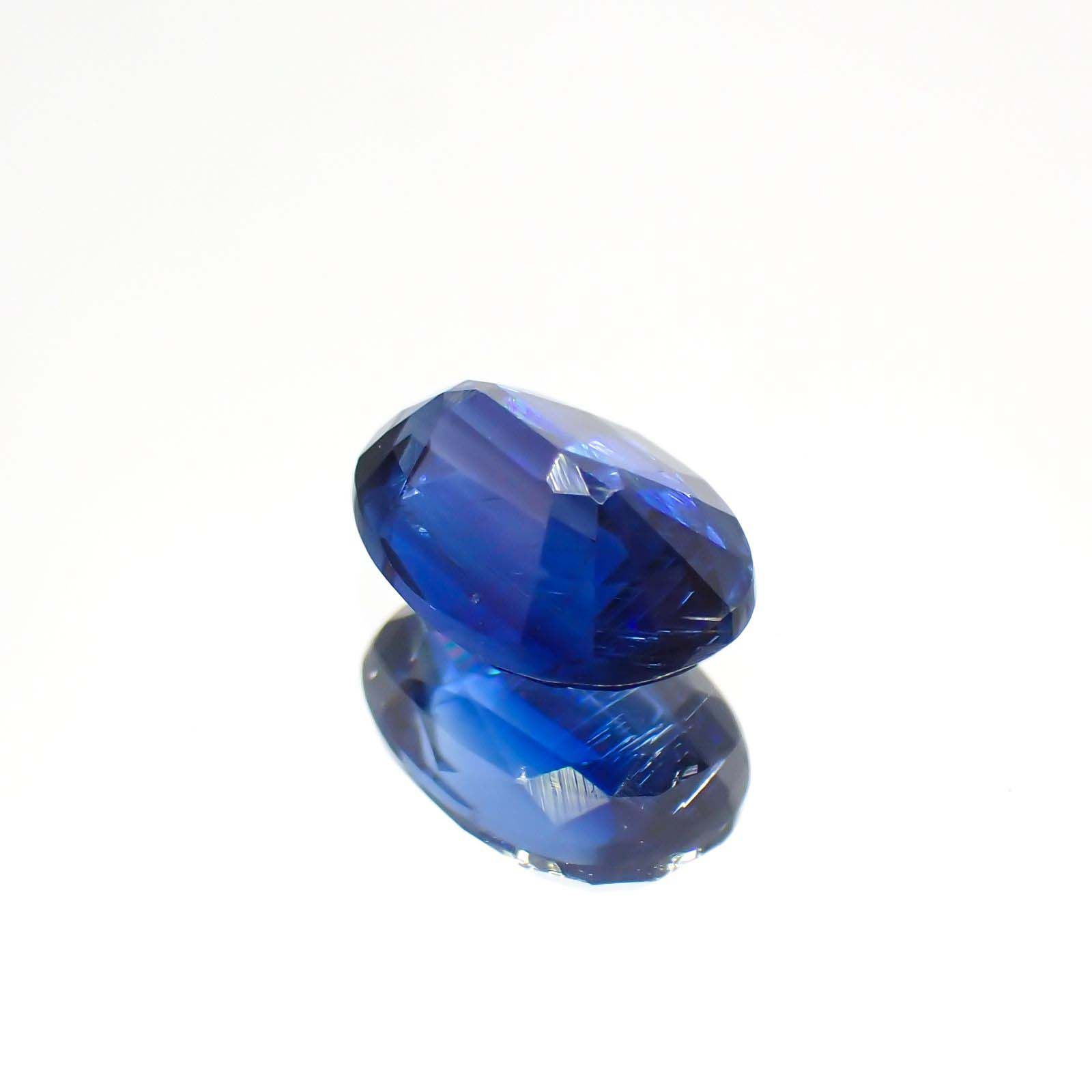 カイヤナイト(宝石名カイヤナイト)ネパール産 1.07ct 識別済[230622476]7.1x5.1mm前後
