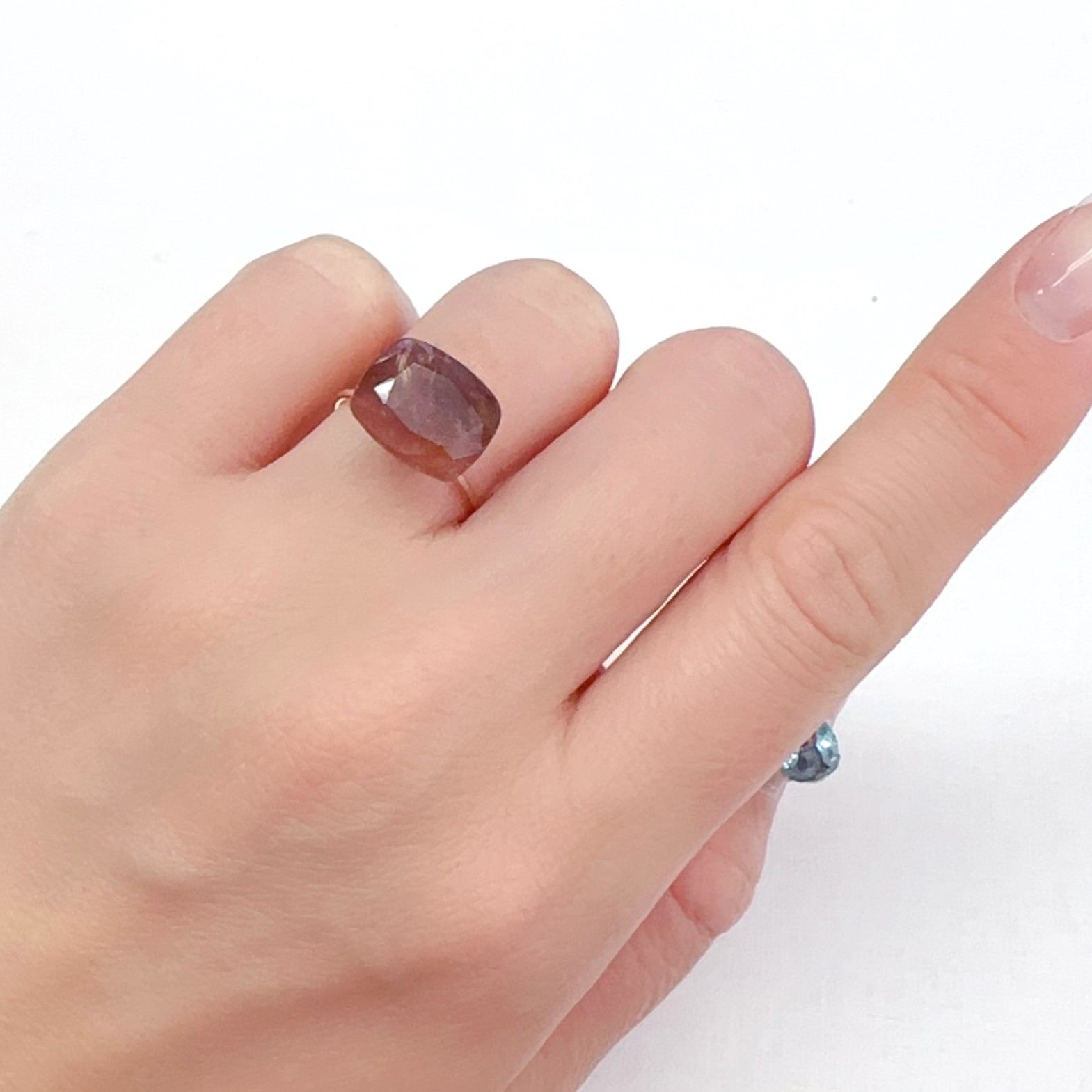 ポンポンクォーツ ブラジル産 5.20ct[240427215]12.3x10.2mm前後