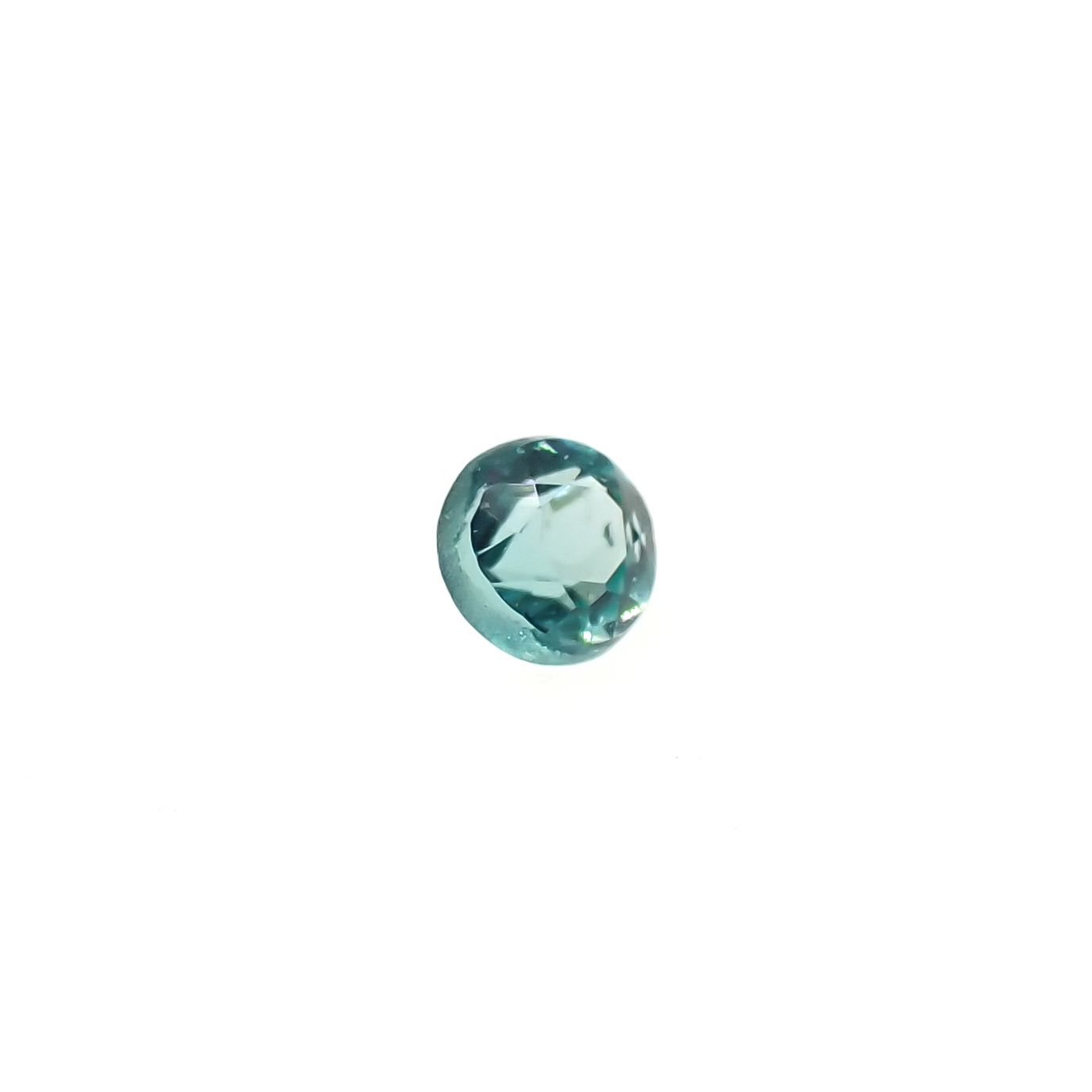 パライバトルマリン(宝石名トルマリン/別名パライバ・トルマリン)ブラジル産 0.022ct 識別済[240125594]1.6x1.6mm前後