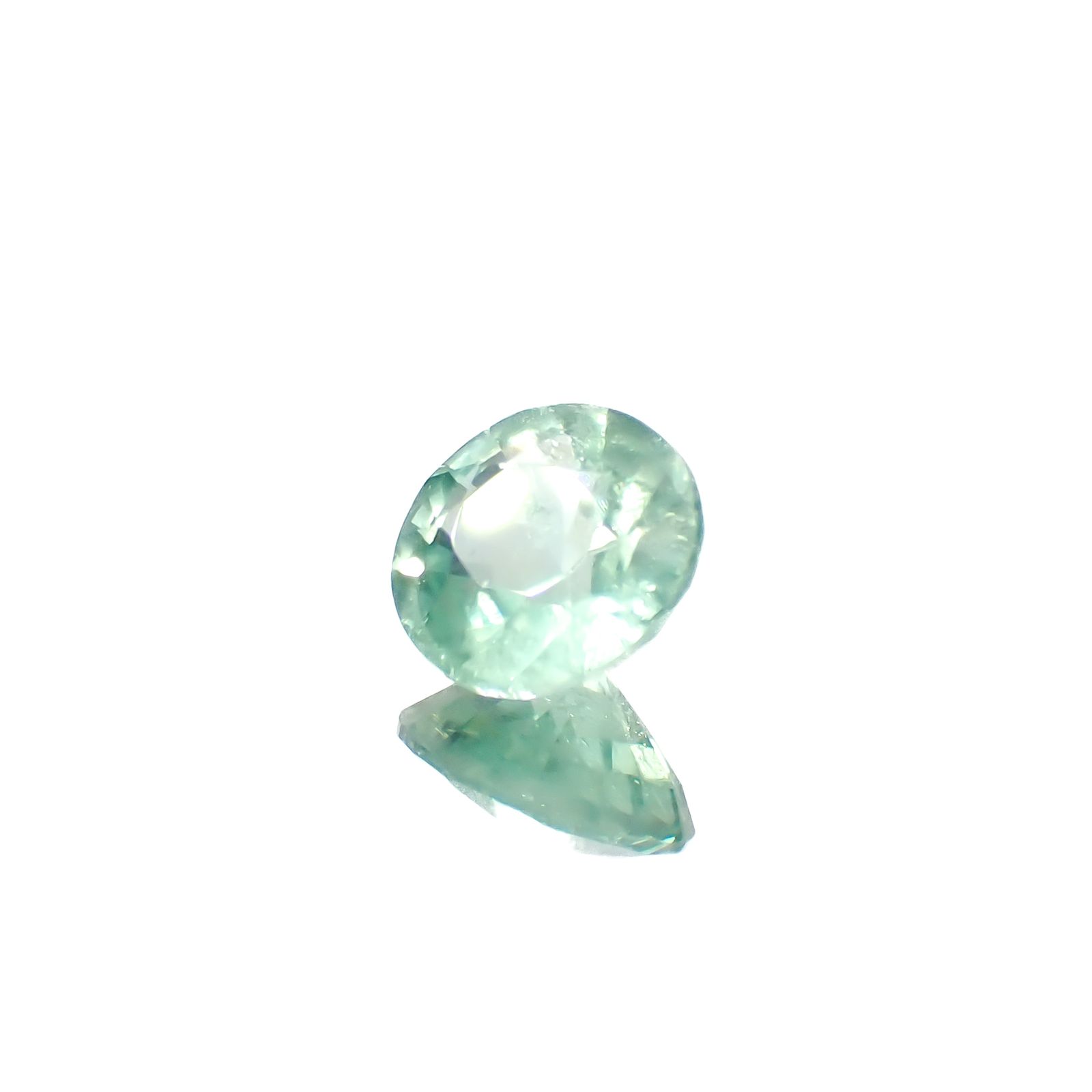 グリーンカイヤナイト タンザニア産 0.86ct[240928813]5.9x5.9mm前後