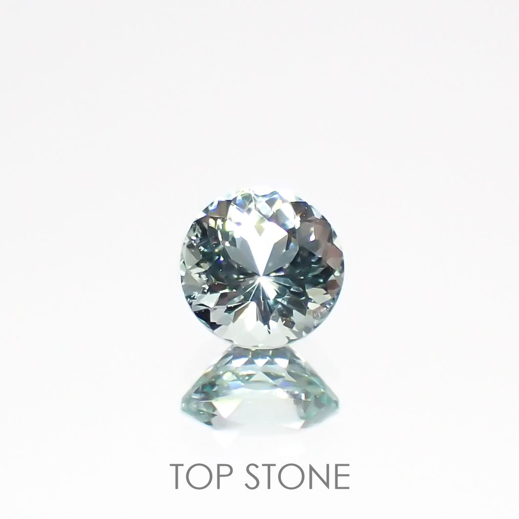 ミントベリル ブラジル産 0.28ct[220817223]4.3x4.3mm前後