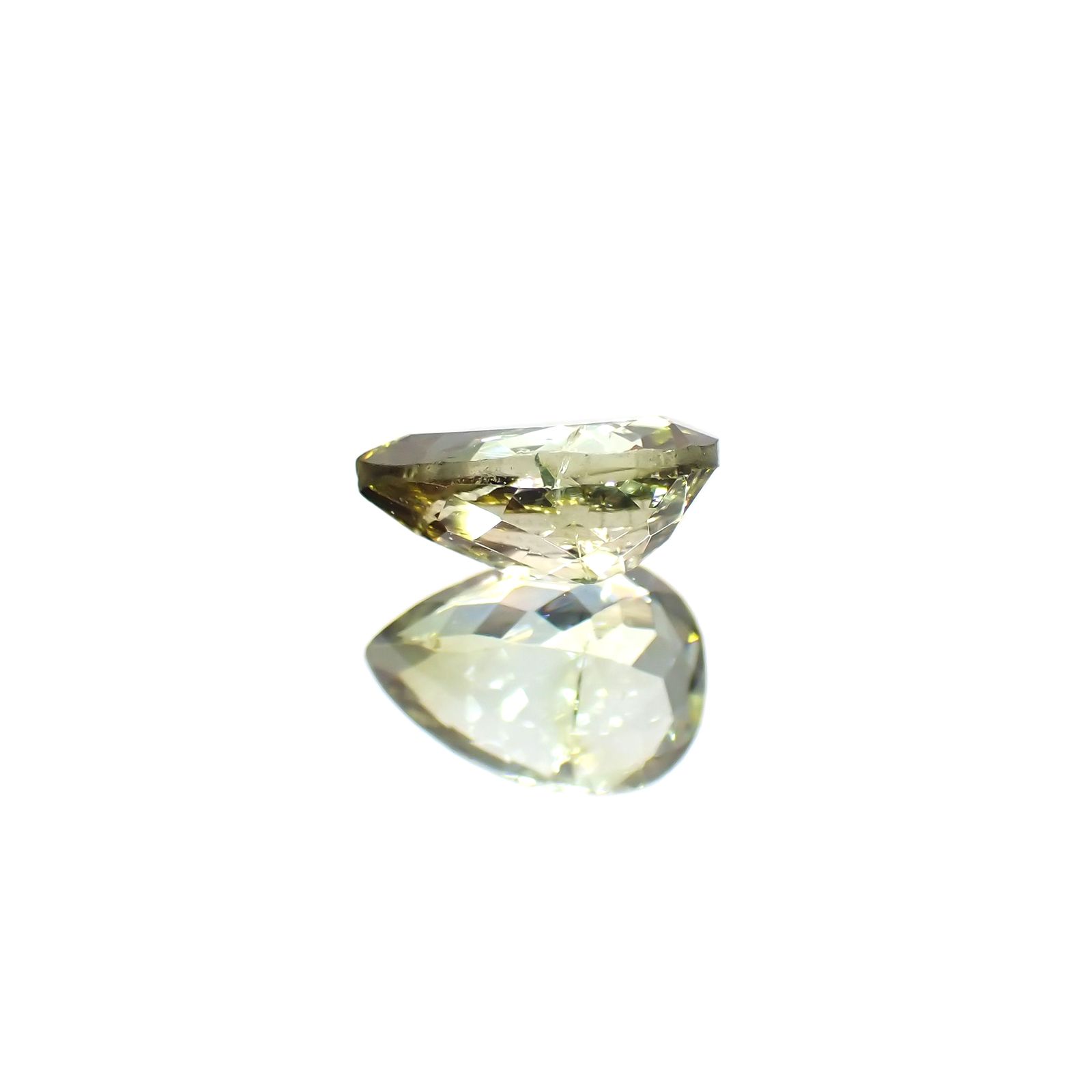 バイカラートルマリン(宝石名トルマリン) ブラジル産 1.035ct ソ付(彩珠)[210711889]8×5.5mm前後