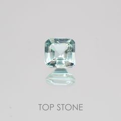 ミントベリル(グリーンベリル) ブラジル産 ルース 0.13ct[21069716]3.3×3.3mm前後
