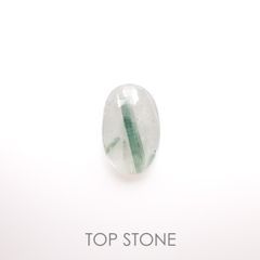 グリーントルマリンインクォーツ ブラジル・ミナスジェライス州産 8.77ct[221018312]18.2x11.8mm前後
